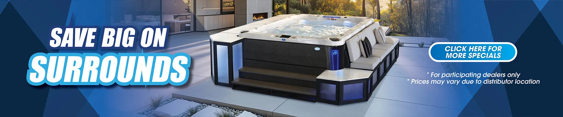 Calspas hot tub being used in a family setting - Boston